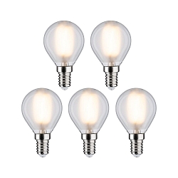 LED L�mpara gota juego de 5 E14 5W 470lm 2700K CRI 80-89