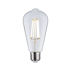 Bombillas Edison en forma de pera ECO-LINE ST64 FILAMENT conmutable ST64 claro E27 4W 840lm 3000K 360° CRI >80  claro