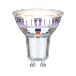 Foco LED PAR16 ECO-LINE QPAR51 juego de 3, conmutable PAR16 GU10 3x 2,5W 450lm 3000K 100° CRI >80  claro