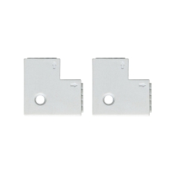 Accessories for MAX LED STRIPE Corner connector 90°, set of 4, white, incl. 8 plug connectors