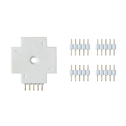 Accessories for MAX LED STRIPE X-connector, white, plastic