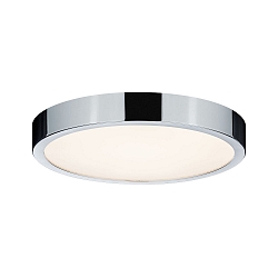 Luminaria de techo HOMESPA AVIAR LED redondo IP44, cromo regulable