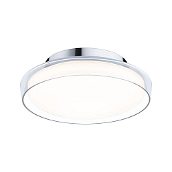 Luminaria de pared y techo LUENA IP44, cromo, mate 