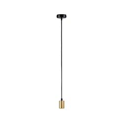 Luminaria colgante RAVI IP44 ajustable E27 IP44, dorado, negro