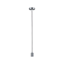 Luminaria colgante NEORDIC TILLA de 1 llama E27 IP20, aluminio regulable