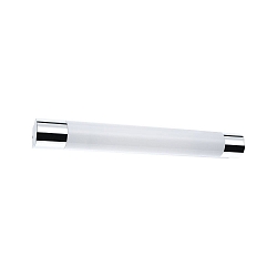 Luminaria de espejo ORGON LED corto, con enchufe IP44, cromo, blanco