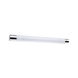 Luminaria de espejo ORGON LED lang, con enchufe IP44, cromo, blanco