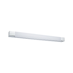 Luminaria de espejo QUASAR LED angular, lang IP44, cromo, blanco