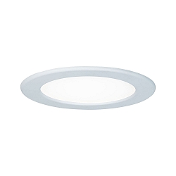Luminaria empotrable QUALITY PREMIUM PANEL LED redondo IP44, blanco  850lm 4000K 120� 120�