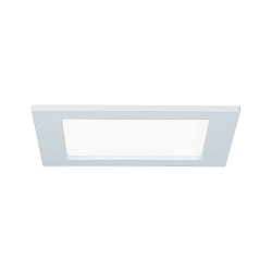 Luminaria empotrable QUALITY PREMIUM PANEL LED angular IP44, blanco  850lm 4000K 120� 120�