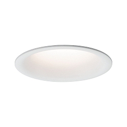 recessed luminaire CYMBAL COIN LED rigid, set of 1 IP44, white matt dimmable 6,8W 463lm 2700K 38� 38� CRI >80