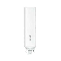 Lámpara LED compacta COREPRO PL-T HF/MAINS 16W 840 4P 2250LM 4 polos, conmutable mate GX24q-4 16W 2250lm 4000K 120° CRI 82 