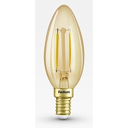 Filamento luminoso en forma de vela ESSENCE AMBIENTE LUX C22 E14 2,5W 220lm 2400K 300� CRI >80 