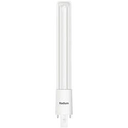 L�mpara LED compacta ESSENCE S11 RETROFIT RALUX S conmutable mate G23 6,5W 720lm 4000K 120� CRI >80  mate