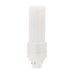 L�mpara LED compacta ESSENCE DUO/E13 HF EM 840 (RALUX DUO/E RETROFIT) conmutable mate G24q-1 5W 450lm 4000K 280� CRI >80  mate