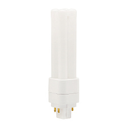L�mpara LED compacta ESSENCE DUO/E18 HF EM 830 (RALUX DUO/E RETROFIT) conmutable mate G24q-2 7W 595lm 3000K 280� CRI >80 