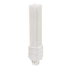 L�mpara LED compacta ESSENCE DUO/E26 HF EM 830 (RALUX DUO/E RETROFIT) conmutable mate G24q-3 10W 870lm 3000K 280� CRI >80 