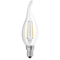 Filamento luminoso en forma de vela ESSENCE E14 4W 470lm 2700K 300� CRI 80-89 