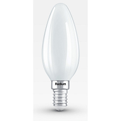 LED para en forma de vela ESSENCE+ C40 HE 827/F/E14 conmutable mate 2,2W 470lm 2700K 330� CRI >80 