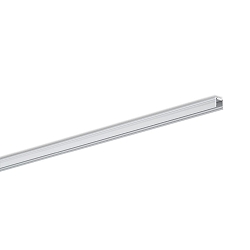 U profile SMALL U F 17/16 B1C1, grey, white matt