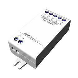 Atenuador de intensidad de luz con Bluetooth CBU PWM/4CH-LR constante de voltaje, 4 canales, Casambi, blanco