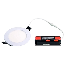 Luminaria empotrable para techos TALAN XXS � 118MM Plug&Play r�gido, CCT Switch, multipower IP44, blanco 