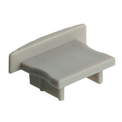Endcap for RU-65615/ -8, aluminum