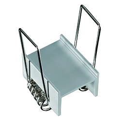 Mounting bracket for Alu profile Profi 23/12+23/18+K, with retaining spring
