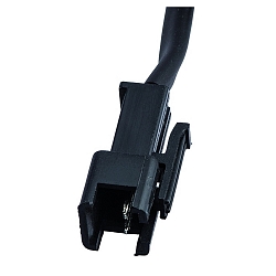 Cable de conexi�n LED MODULE / WITHOUT WIRE END FERRULE 2 polos, negro 15cm