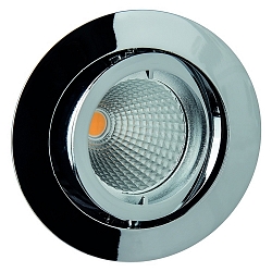 Luminaria empotrable MR16 giratorio IP20, cromo