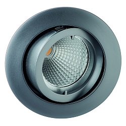 Luminaria empotrable MR16 giratorio IP20, cromado mate