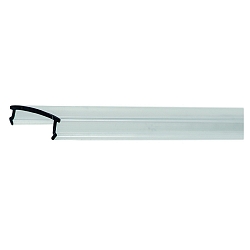 Profile cover, 2m, for RU-B68405/-415, clear