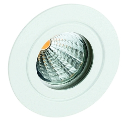 Luz downlight TULKA MR16 - � 8.2CM IP55, blanco mate