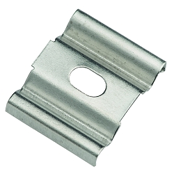 Abrazadera de montaje BENDABLE FUP18/6B, acero inoxidable