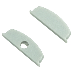 Tapa final BENDABLE FUP18/6B con posibilidad de alimentaci�n, aluminio