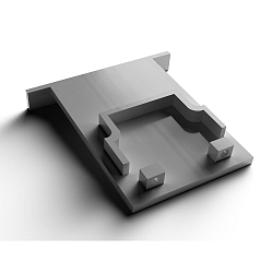 Tapa final TKP35/51, aluminio