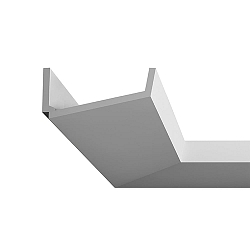 Viga de espumado PU VOUTE 7.6X17.1 / 2M angular, blanco