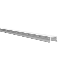 Accesorio Portada del perfil TP47/15,TP147/15,TP65/15,TP126/15 / FROSTED 2M, blanco 200cm