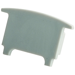 Tapa final COLLAR PROFILE HIGH alto, cerrado, aluminio