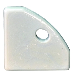 end cap PFH455 with feed-in option, with cable hole, grey