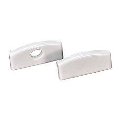 Tapa final PFH405 / PFH408 con posibilidad de alimentaci�n, con orificio para el cable, gris