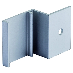 Abrazadera de montaje Z-SHAPE FOR FURNITURE-MOUNTING, aluminio