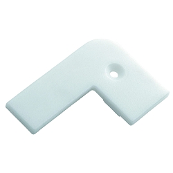 Tapa final INDIRECT SP68/26 izquierdo, aluminio