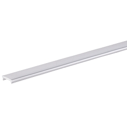 Accesorio Portada del perfil KSP18/34 / 2M OPAL 2M plano, descarga, blanco opalino 200cm