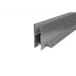 Perfil empotrable en suelo VARDAFLEX INGROUND IK10 - 1M, acero inoxidable