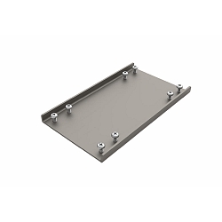 Conector de perfiles VARDAFLEX PLATIN INGROUND (RUP-PGF901) - BUTT CONNECTOR, acero inoxidable