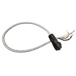 Cable de conexión VARDAFLEX PLATIN INGROUND (RUP-PGF901)- PLASTIC SCREWS 5 polos, RGBW, acero inoxidable 50cm