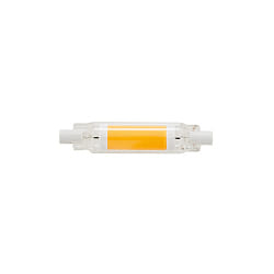 L�mpara de barra LED R7s 78mm COB 4,2W 680lm 2700K 360� 