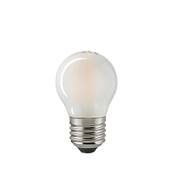 LED Filament light bulb DROP, 230V, � 4.5cm / L 7.8cm, E27, 6W 2700K 806lm 300�, dimmable, matt