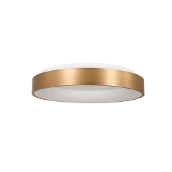 Luminaria de techo RINGLEDE - � 38CM redondo, medio, directo / indirecto IP20, dorado regulable